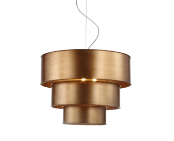 Lynn 21" Tier Metal LED Pendant - JONATHAN Y